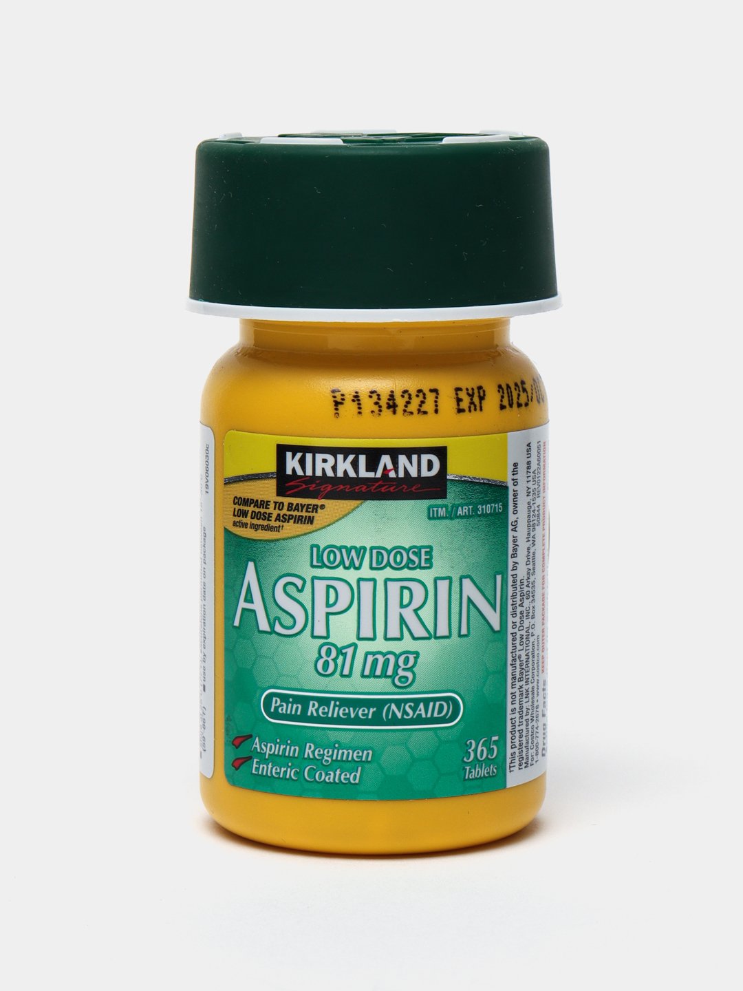 Aspirin tab. 81mg №2x365 (Kirkland) 