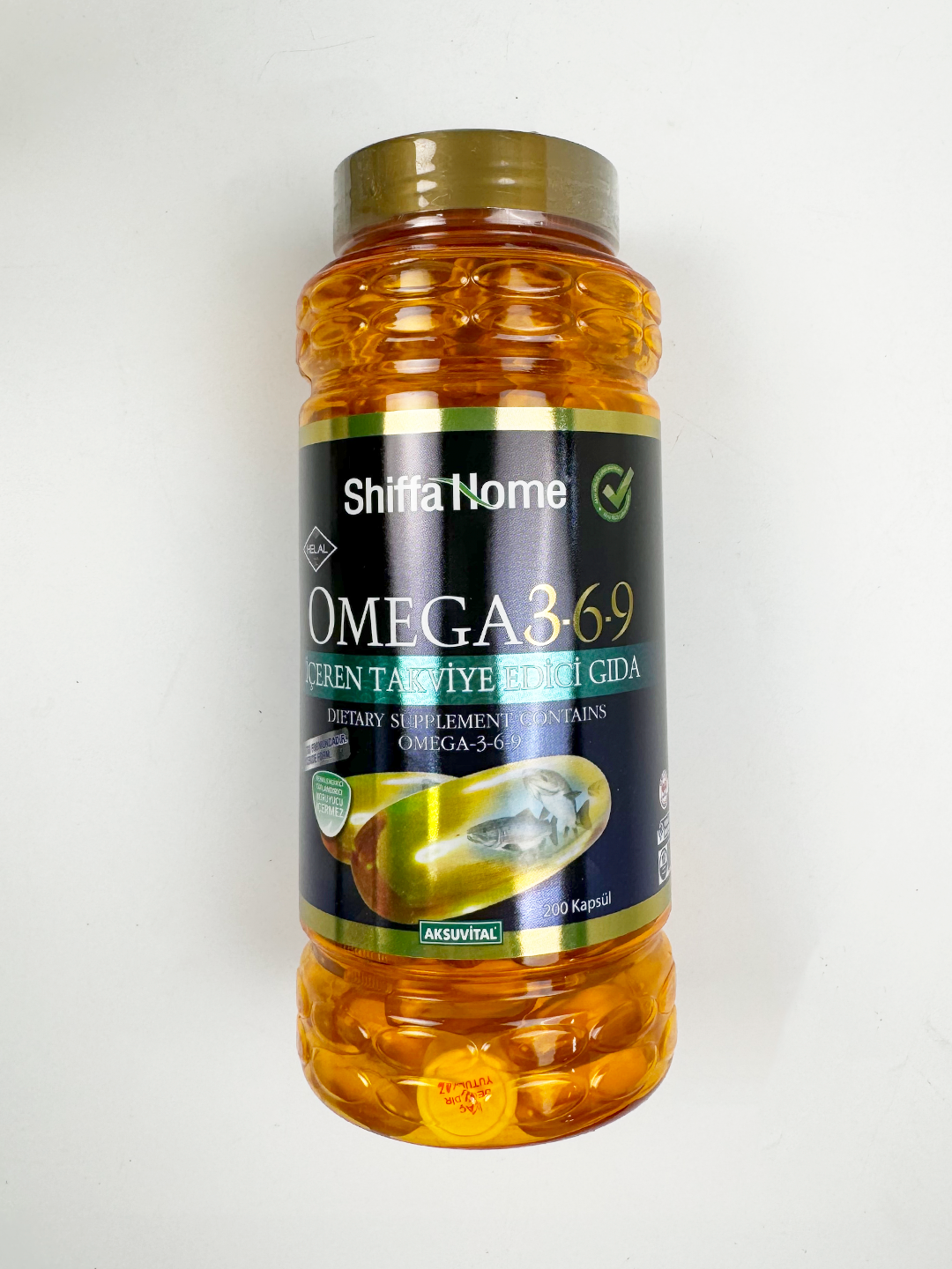 Omega 3-6-9 200 kapsul (Shiffa Home)