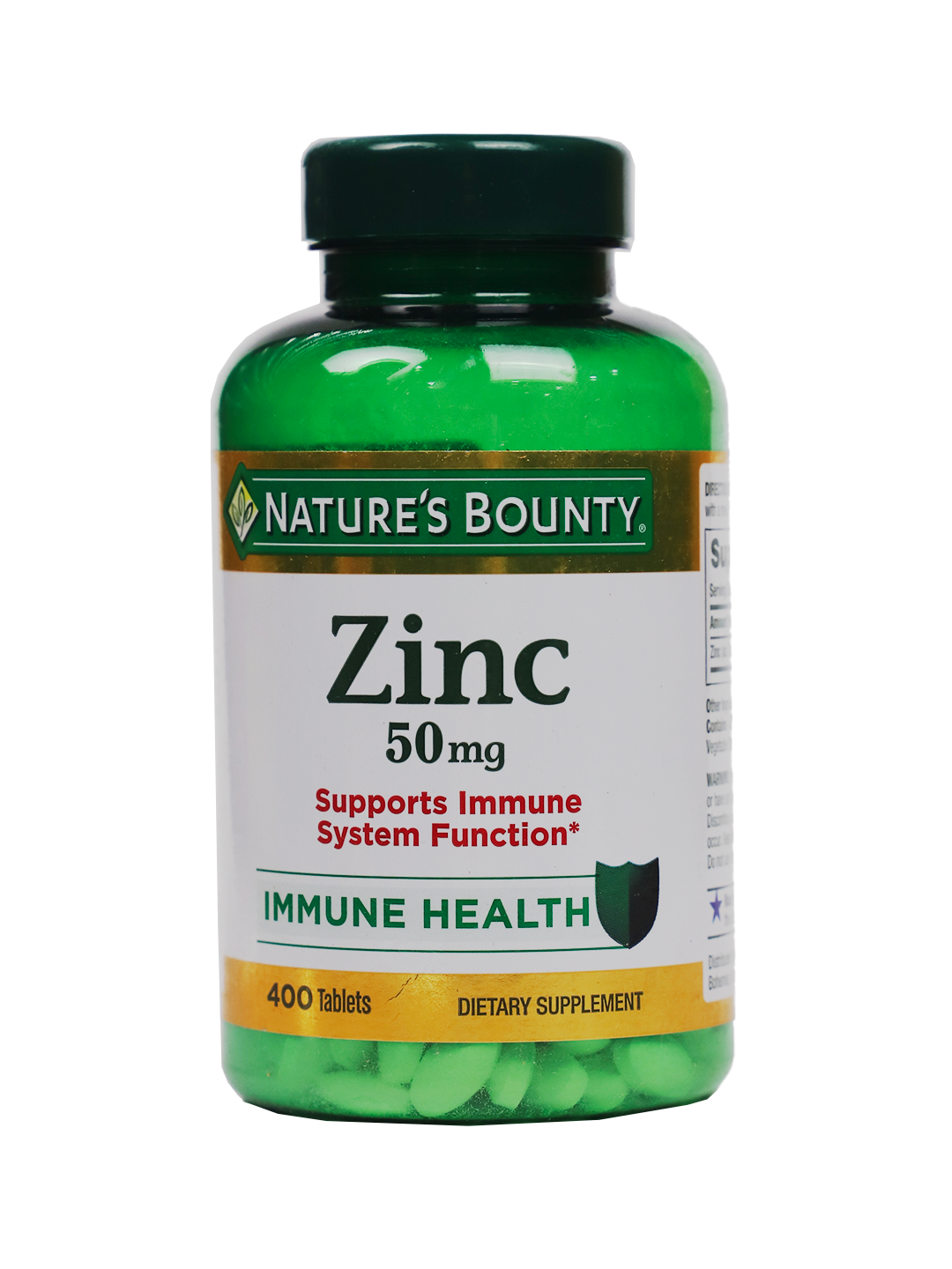 Zinc kaps. 50mg №400 (Nature’s Bounty) - упк